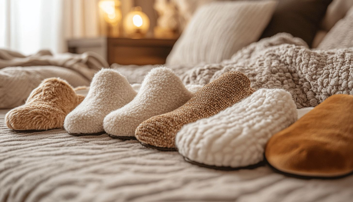 Comment les différents matériaux influencent-ils le confort des chaussons ?