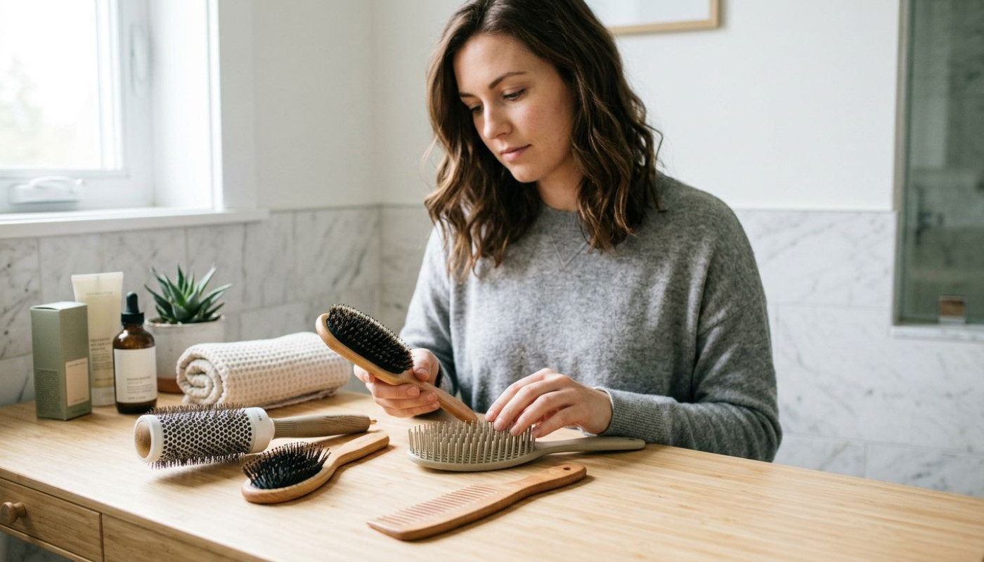 Quels sont les critères pour choisir une brosse à cheveux adaptée ?